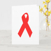 HIV HET LINT VAN DE VOORLICHTING/VAN AIDS KAART (Gele Bloem)