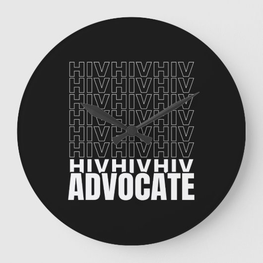 HIV HIV Advocate Grote Klok (Voorkant)