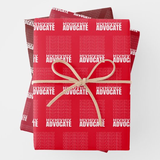 HIV HIV Advocate Inpakpapier Vel (In situ)