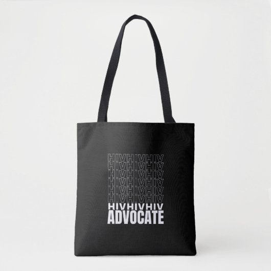 HIV HIV Advocate Tote Bag (Voorkant)