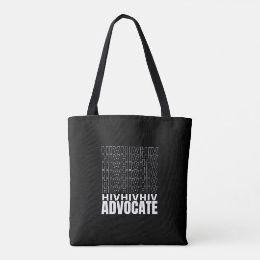 HIV HIV Advocate Tote Bag (Achterkant)