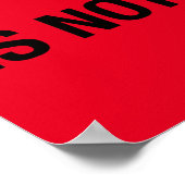 HIV is geen misdaad - HIV Stigma Awareness Poster (Hoek)