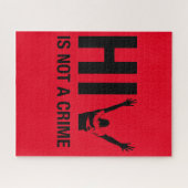 HIV is geen misdaad - Stigma-bewustzijn Legpuzzel