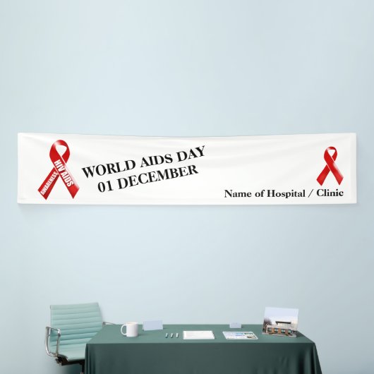 Hiv maakt bewustmakingscampagne | Personaliseren Spandoek (Beurs)