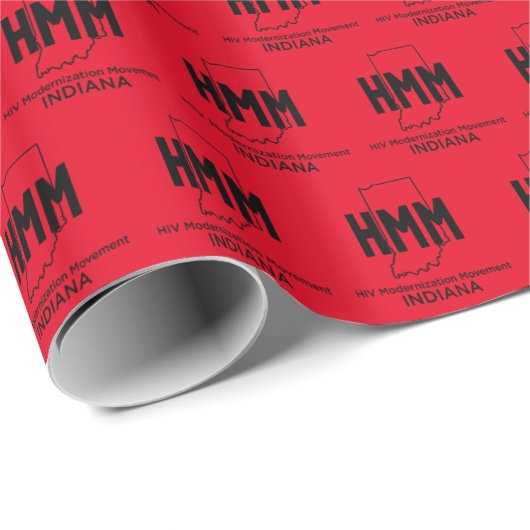 HIV Moderniseringsbeweging Indiana Cadeaupapier (Rol Hoek)