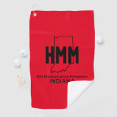 HIV Moderniseringsbeweging Indiana Golfhanddoek (Insitu)