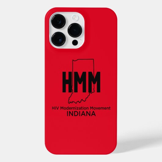 HIV Moderniseringsbeweging Indiana iPhone Hoesje (Achterkant)