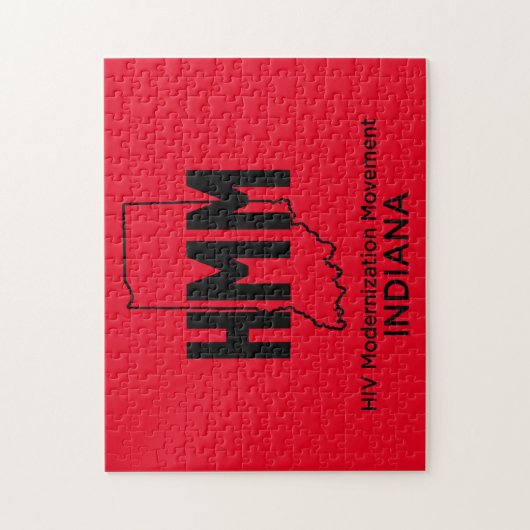 HIV Moderniseringsbeweging Indiana Legpuzzel (Verticaal)