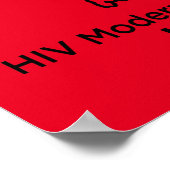 HIV Moderniseringsbeweging Indiana Poster (Hoek)