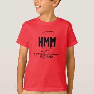 HIV Moderniseringsbeweging Indiana T-shirt