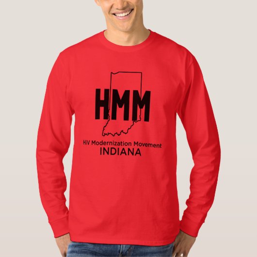 HIV Moderniseringsbeweging Indiana T-shirt (Voorkant)