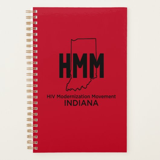 HIV Modernization Movement Indiana Planner (Voorkant)