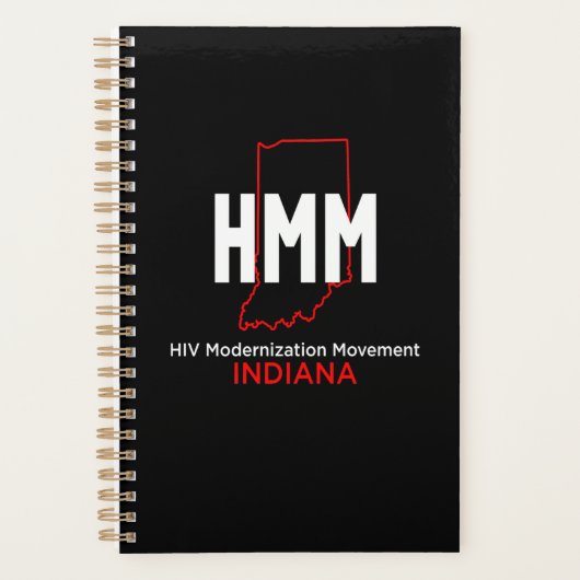 HIV Modernization Movement Indiana Planner (Voorkant)
