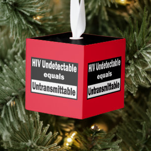 HIV Niet-detecteerbaar is gelijk aan HIV Niet-over Decoratie