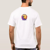 HIV POSITIEF (niet echt, alleen maar bewustmaking) T-shirt (Achterkant)