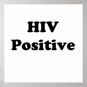 HIV-positief Poster