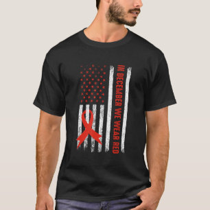 Hiv-preventie - Gemeenschap voor rode lint T-shirt