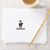 Hiv Stinks Skunk Awareness Design Etiket (Insitu)