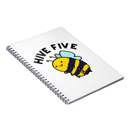 Hive Five Grappige High Five Bij PUn Notitieboek (Rechterzijde)
