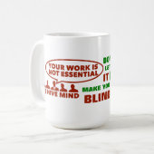 Hive Mind Koffiemok (Voorkant links)