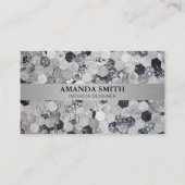 Hive Textiel | Modern Abstract Visitekaartje (Voorkant)