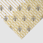 Hive van de moderne gouden en zwarte honingbijen tissuepapier (Detail)