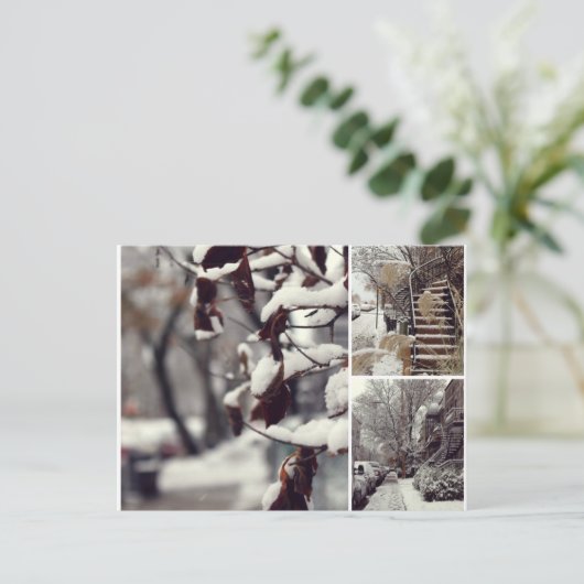 Hiver Briefkaart (Staand voorkant)