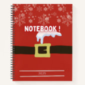 Hiver Ster: My Carnet 2025 Notitieboek (Voorkant)