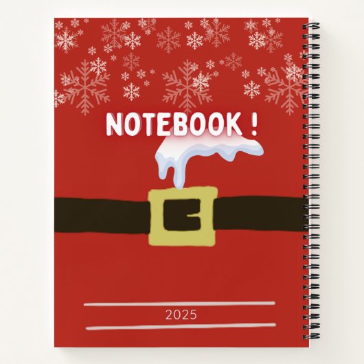 Hiver Ster: My Carnet 2025 Notitieboek (Achterkant)