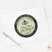 Hives naar House Pure Raw Honey Honeybee Sticker (Envelop)