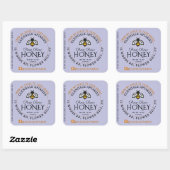 Hives naar House Pure Raw Honey Honeybee Sticker (Vel)