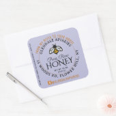 Hives naar House Pure Raw Honey Honeybee Sticker (Envelop)