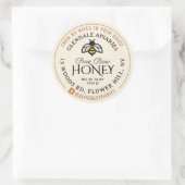 Hives naar House Pure Raw Honey Honeybee Sticker (Tas)