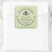 Hives naar House Pure Raw Honey Honeybee Sticker (Tas)