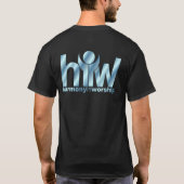 HiW Pocket Logo Donkere T-shirt (Achterkant)