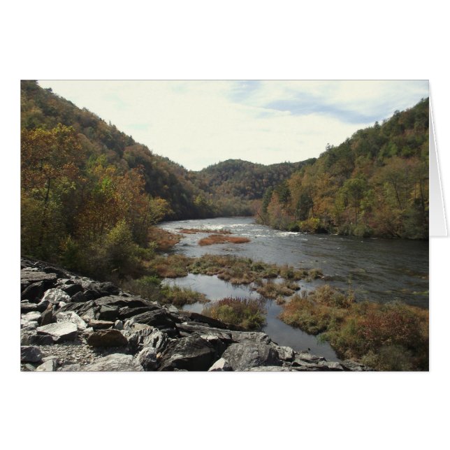 Hiwassee, rivier de Appalachia Powerhouse (Voorkant Horizontaal)