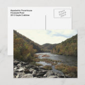Hiwassee, rivier de Appalachia Powerhouse Briefkaart (Voorkant / Achterkant)