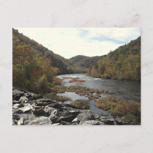 Hiwassee, rivier de Appalachia Powerhouse Briefkaart (Voorkant)