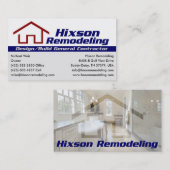 Hixson Remodeling Visitekaartje (Voorkant / Achterkant)