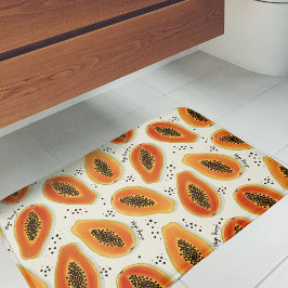 Hiya Papaya Pattern Badmat