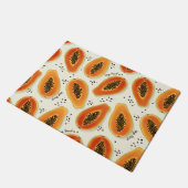 Hiya Papaya Pattern Deurmat (Schuin)