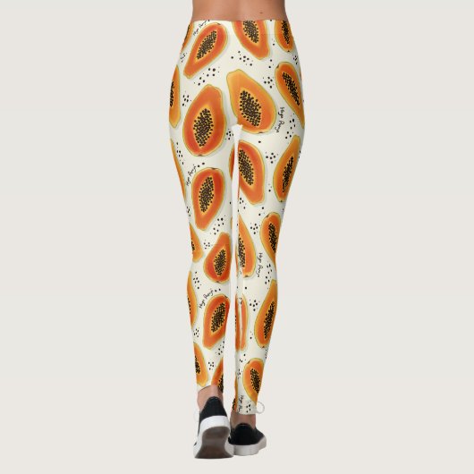 Hiya Papaya Pattern Leggings (Achterkant)
