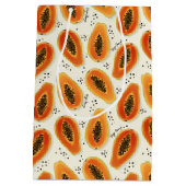 Hiya Papaya Pattern Medium Cadeauzakje (Achterkant)