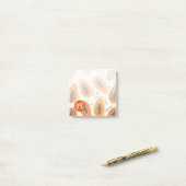 Hiya Papaya Pattern Post-it® Notes (Op bureau)