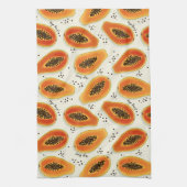 Hiya Papaya Pattern Theedoek (Verticaal)