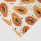 Hiya Papaya Pattern Tissuepapier (Detail)