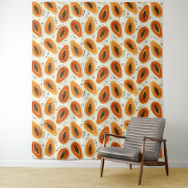Hiya Papaya Pattern Wandkleed