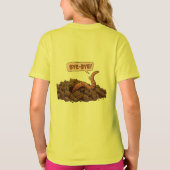 "Hiya!" Van Onderaf T-shirt (Achterkant)
