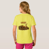"Hiya!" Van Onderaf T-shirt (Achterkant volledig)