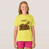 "Hiya!" Van Onderaf T-shirt (Voorkant volledig)